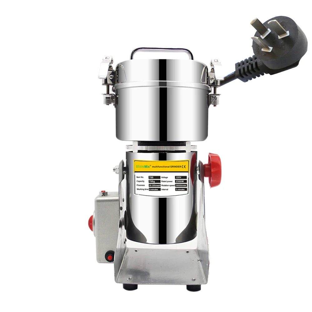 BioloMix Electric Grain And Spice Grinder For Herbs And Coffee