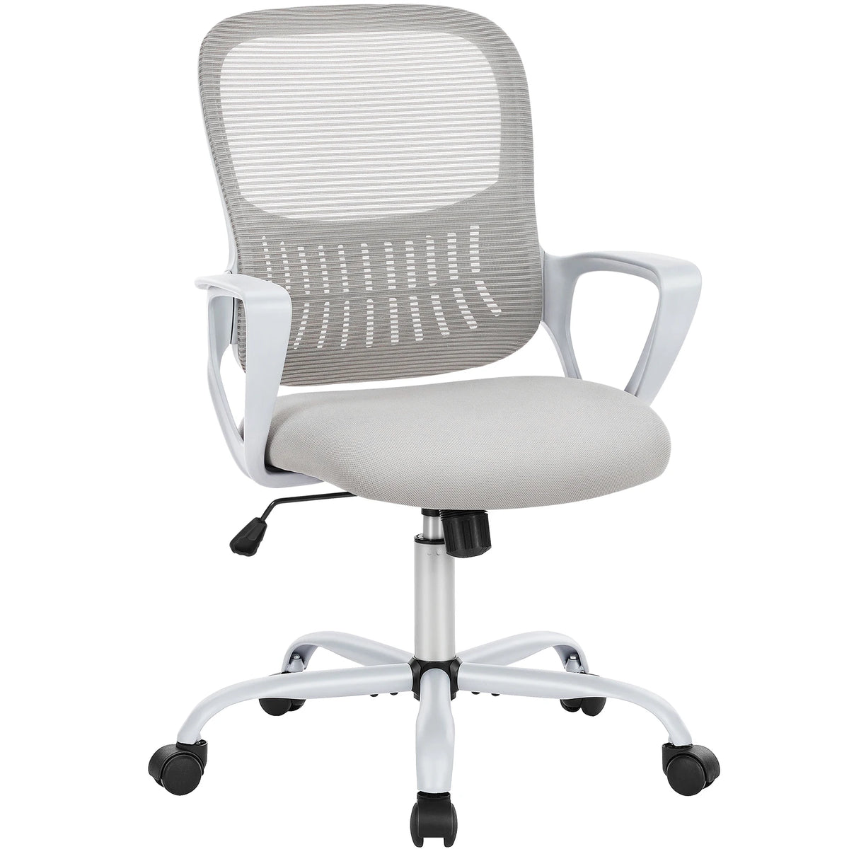 JHK Ergonomic Mid Back Mesh Office Chair With Lumbar Support