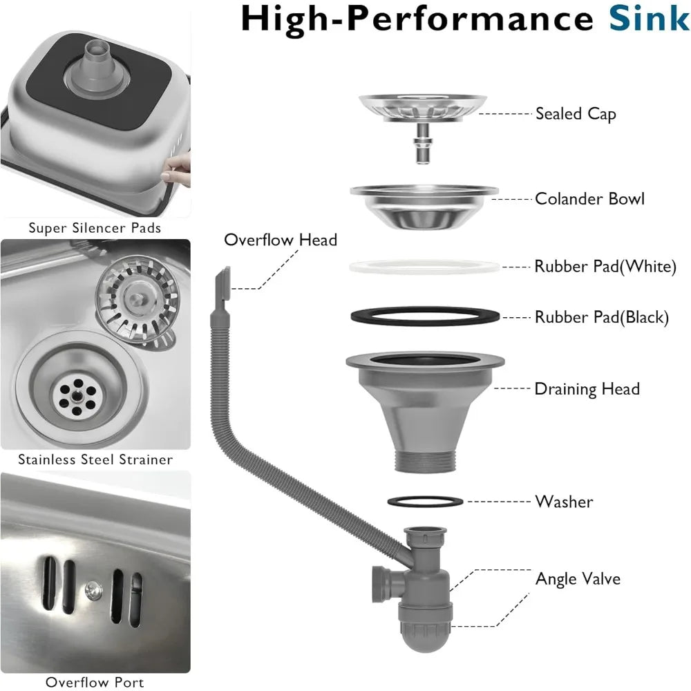 Stainless Steel Kitchen Island With Sink And Outdoor Bar Cart