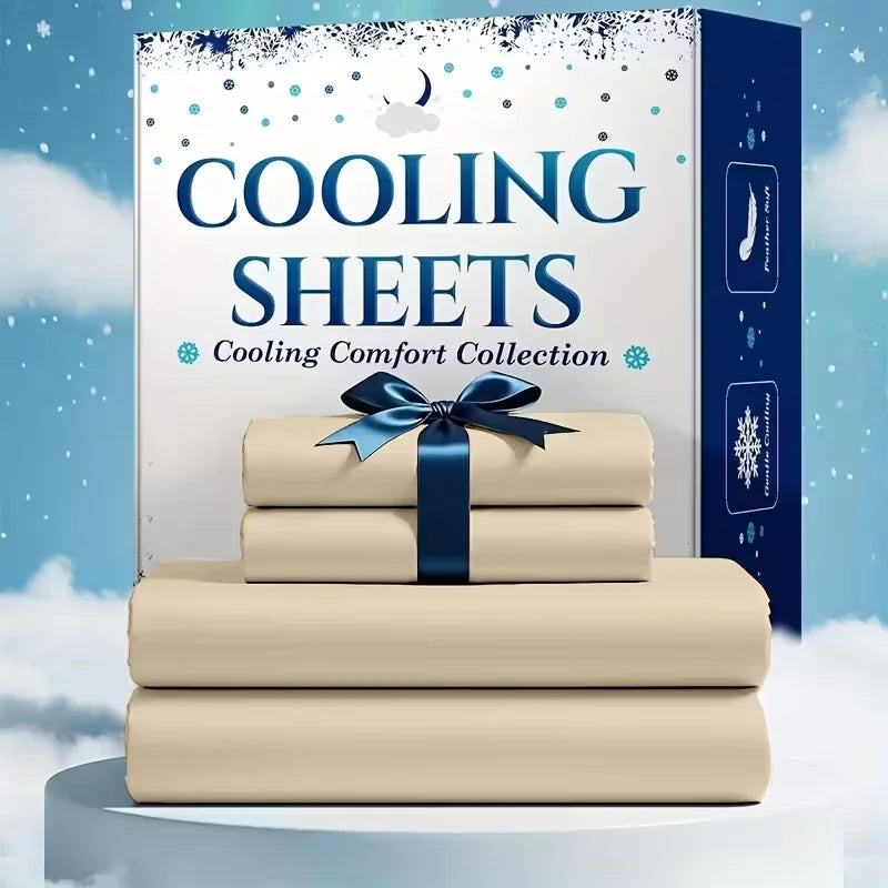 Bamboo Cooling Sheet Set for Kids Breathable Soft Bedding