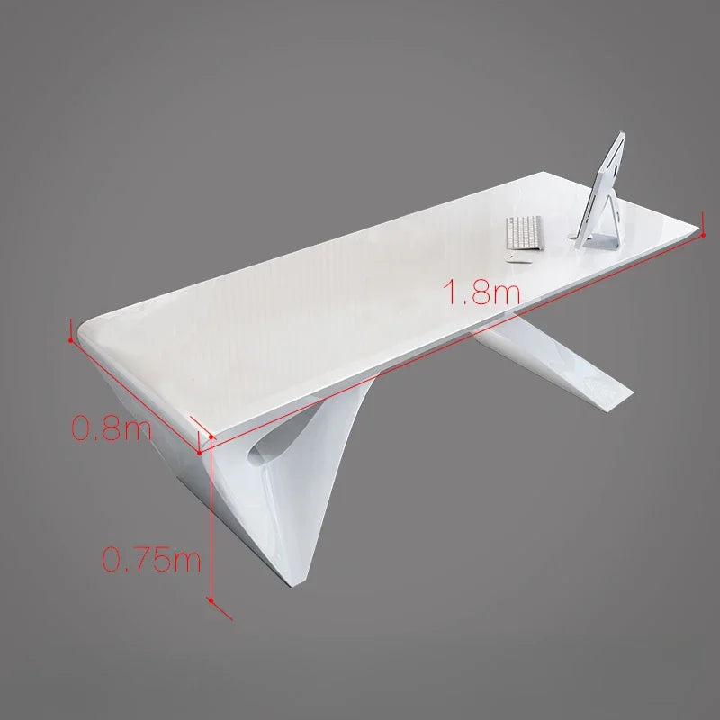 Luxury Minimalist Computer Desks Interior Conference Gaming Office Table Seating Desktop Escritorio Oficina Office Furniture