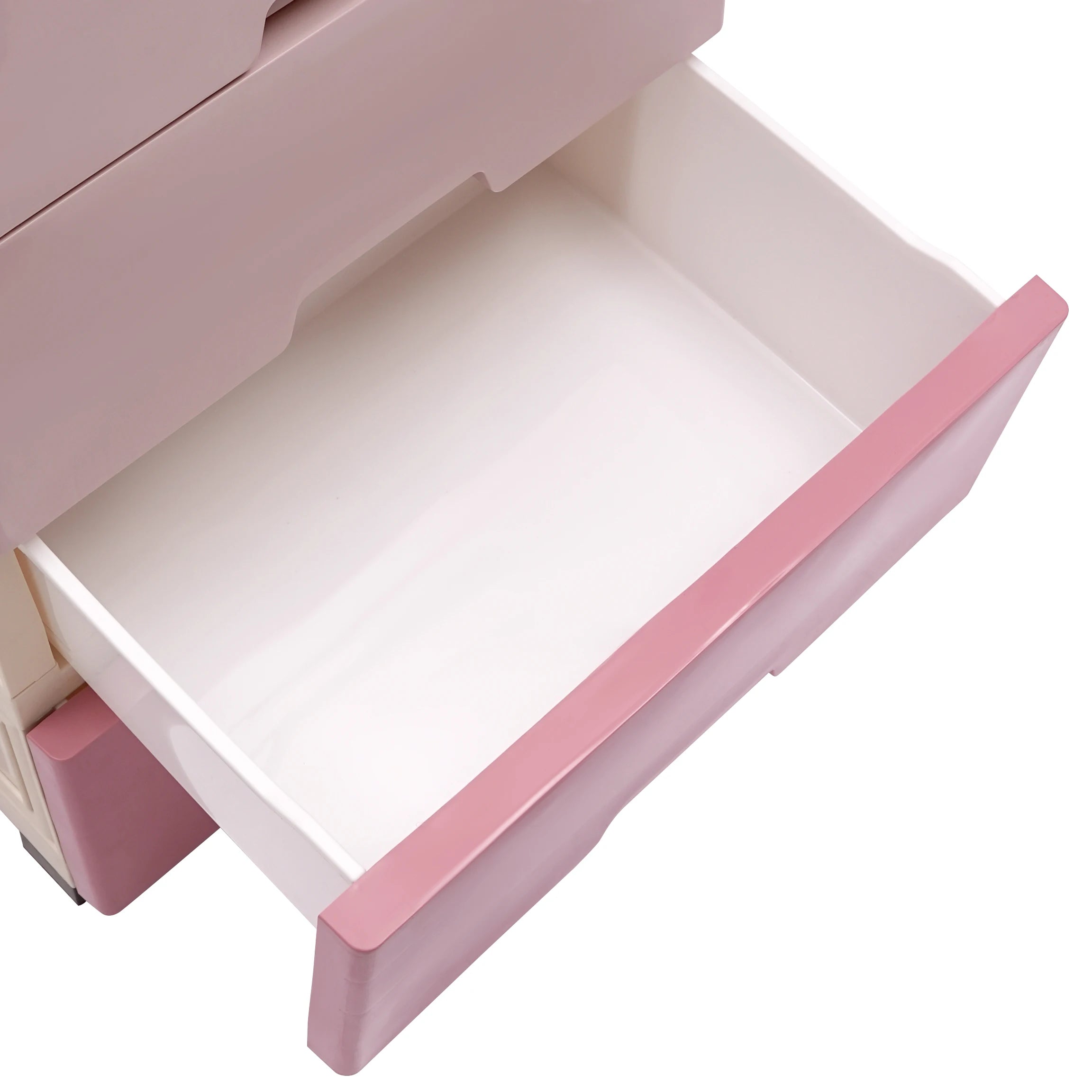 Plastic Drawers Dresser Storage Cabinet with 6 Drawers Closet Drawers Tall Dresser Organizer for Clothes,Bedroom