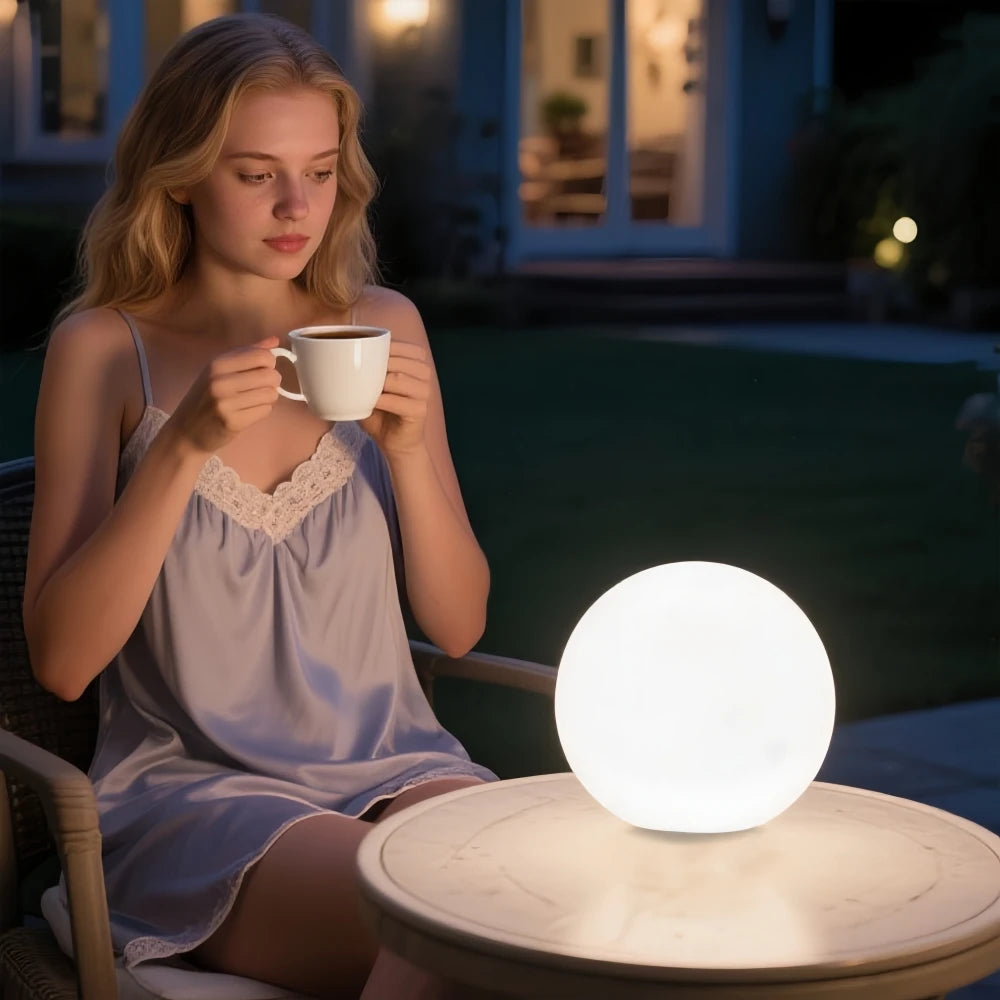 Solar Garden Ball Light Outdoor Glow Globe Light with Remote Control LED Waterproof Solar Night Light for Party Holiday Decor