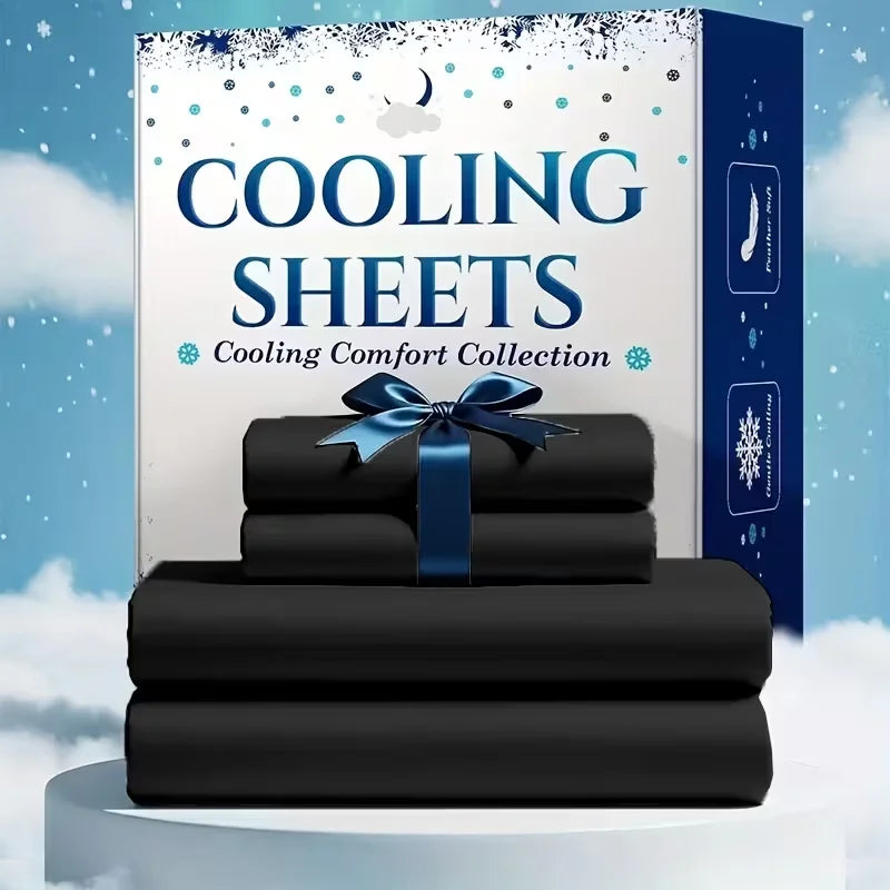 Bamboo Cooling Sheet Set for Kids Breathable Soft Bedding