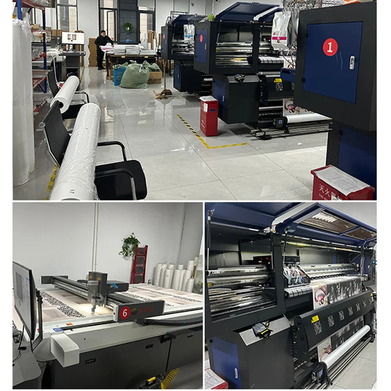 QIPINGARTCN Modern Abstract Geometry Canvas Art Print Unframed Wall Decor