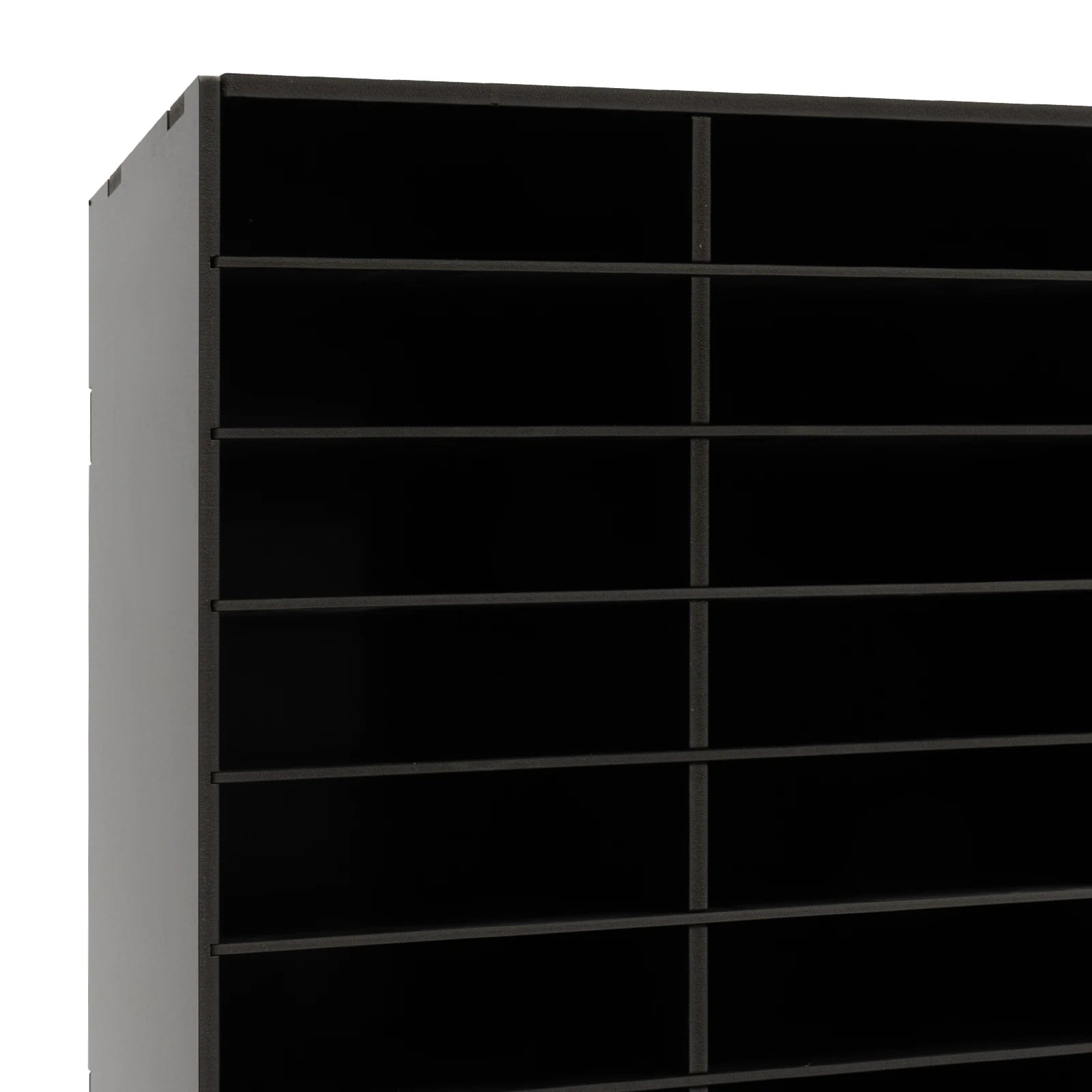 Desktop File Organizer with 24/36 Spacious Compartments, Sturdy PVC Frame, Easy Assembly, for Office Desk and Home Organization