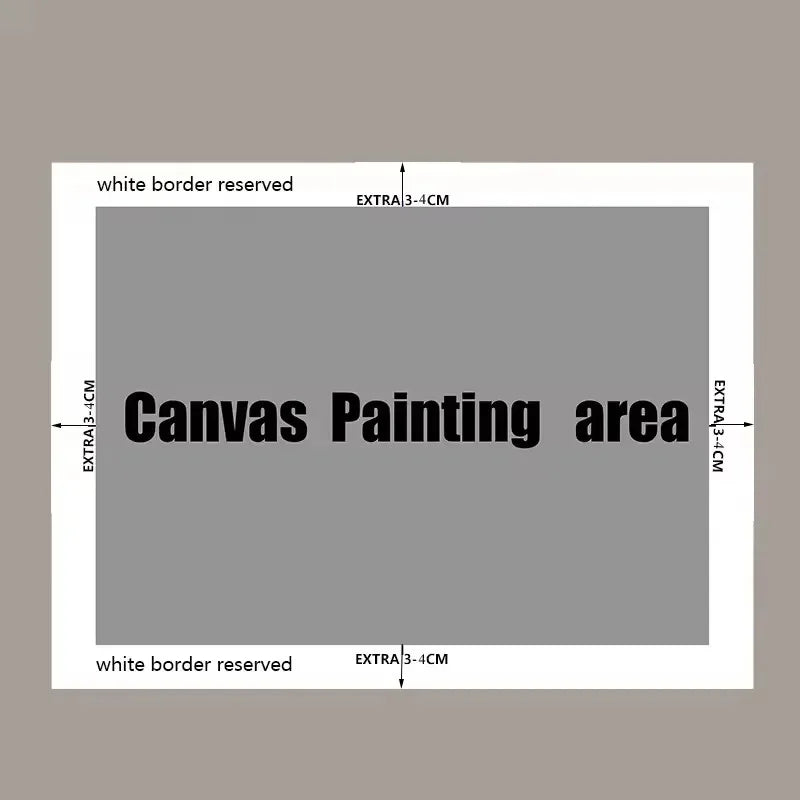 Modern Abstract Geometry Canvas Art Print, Frameless Oil Painting, Abstract Geometric Art Textured Canvas Print, Wall Art Decor