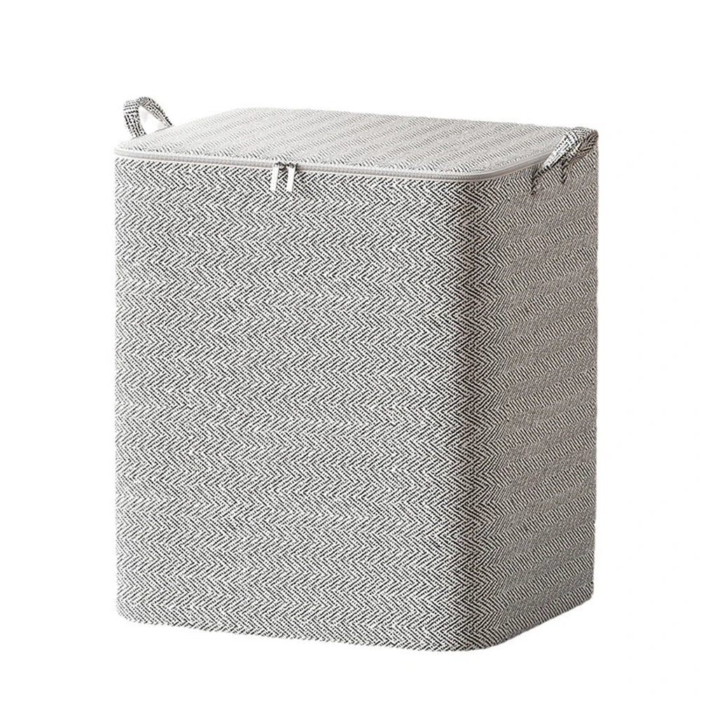 Clothes Storage Baskets Foldable Clothes Storage Bins Multifunctional Large Capacity with Handle Zipper Household Closet Storage