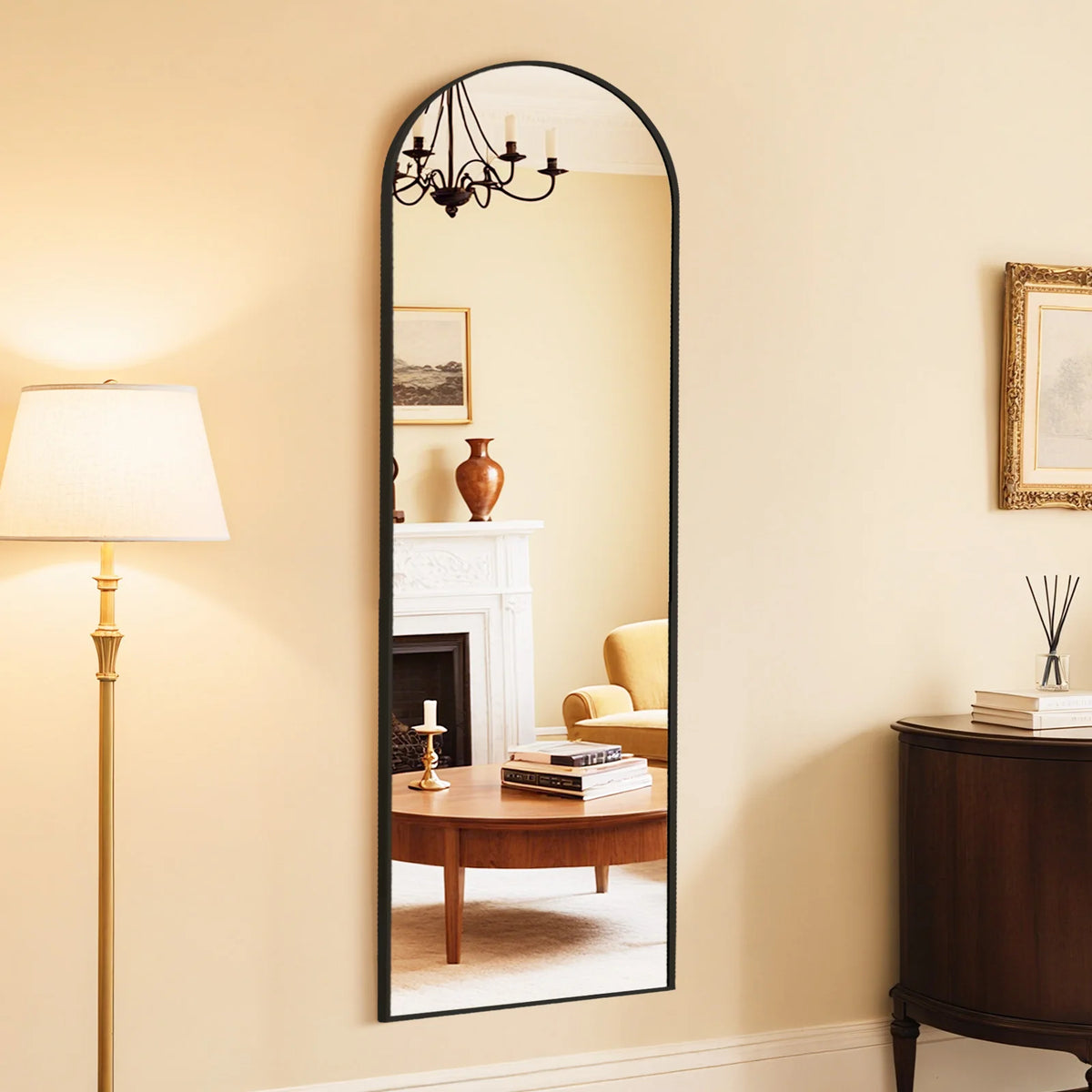 MCQ Shatterproof Full Length Mirror With Aluminum Frame For Home