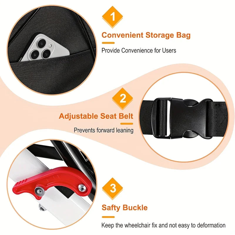 Large size Portable Folding Transport Wheelchair,Transport Wheelchair Lightweight Foldable,Tran Sport Wheelchairs Lightweight