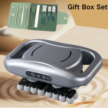 Professional Grade Muscle Massager Gun with 42 Massage Heads LED Digital Display 10min Smart Timer 9 Speed Modes Type-C Fast Cha