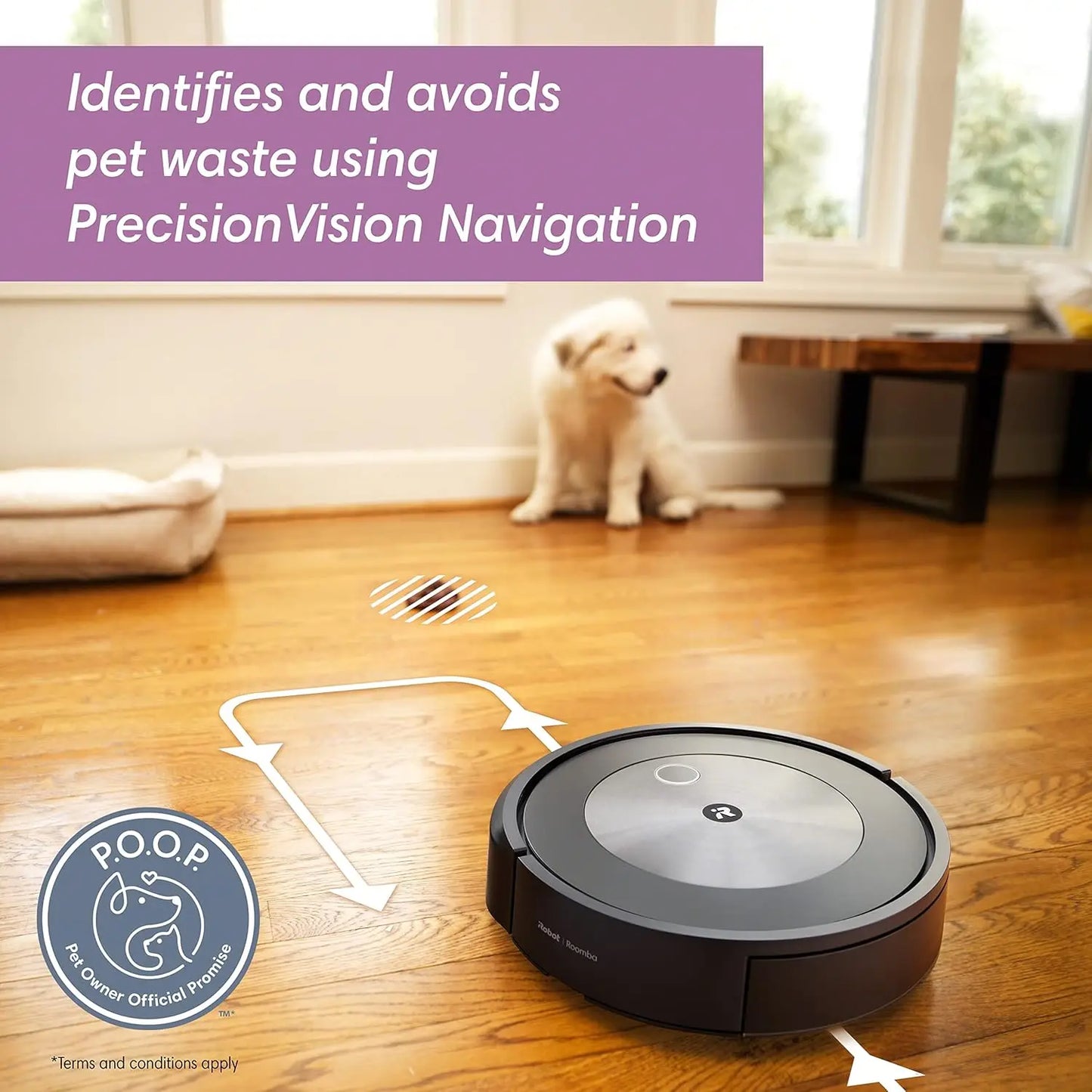 iRobot Roomba J6 Plus Self Emptying Robot Vacuum Pet Detection