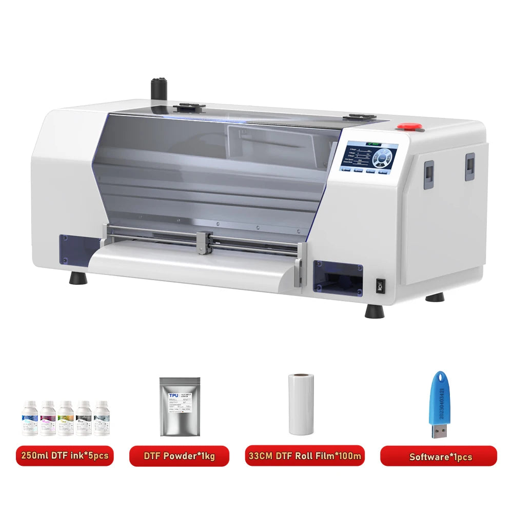 A3+ XP600 DTF Printer Directly to Film Transfer Printer impresora dtf A3 For Hoodies Clothes jeans A3 T shirt Printing Machine