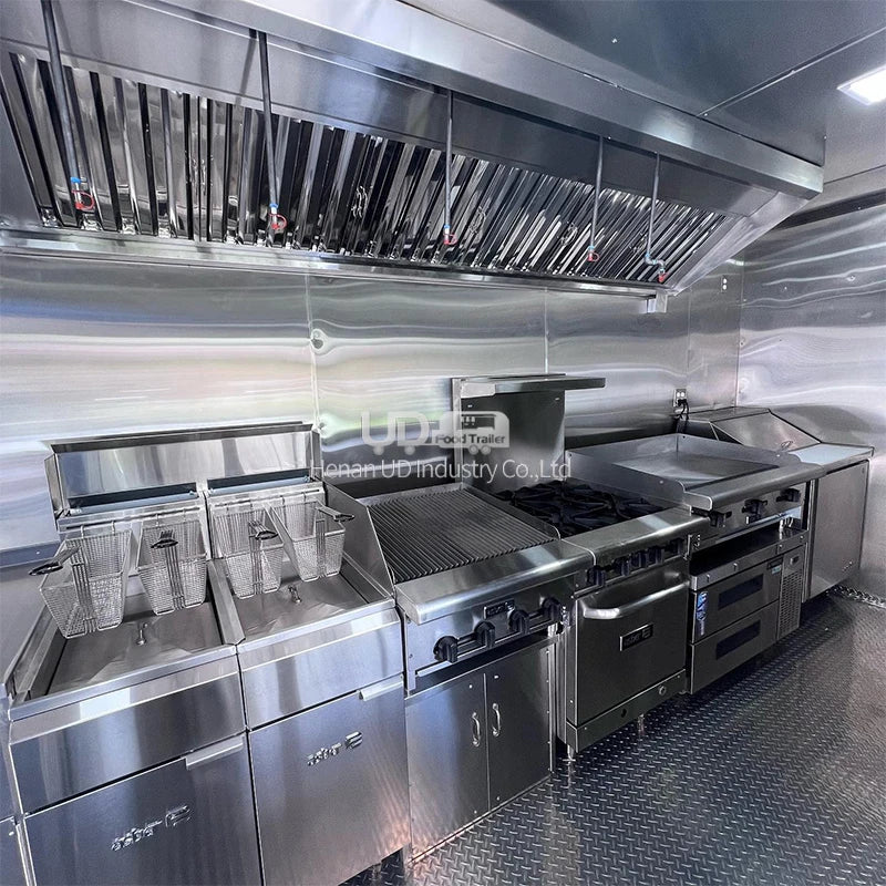 BELYOOCap Mobile Food Truck Concession Trailer Coffee Van