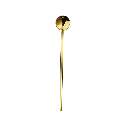 Gold Cutlery Set Forks Spoons Knives Tableware Steel Cutlery Set Stainless Steel Dinnerware Set Spoon Knife Fork Custom Logo