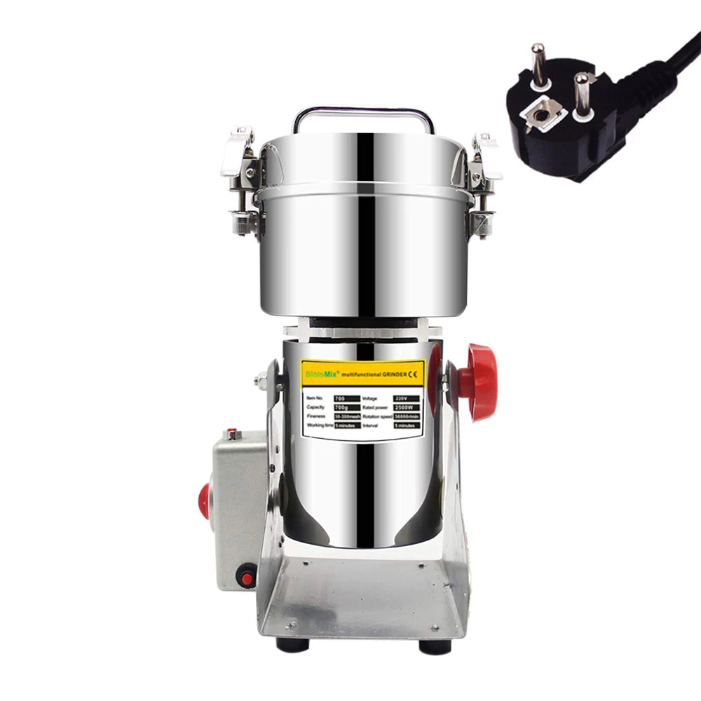 BioloMix Electric Grain And Spice Grinder For Herbs And Coffee