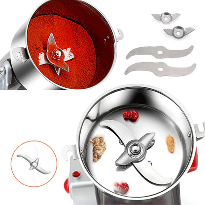 BioloMix Electric Grain, Spice, Herb And Coffee Grinder Mill