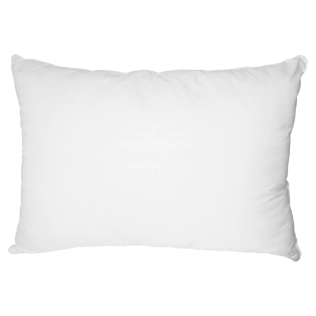 Comfort Complete Overfilled Cotton Bed Pillow for Supportive Sleep