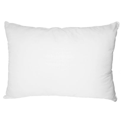 Comfort Complete Overfilled Cotton Bed Pillow for Supportive Sleep