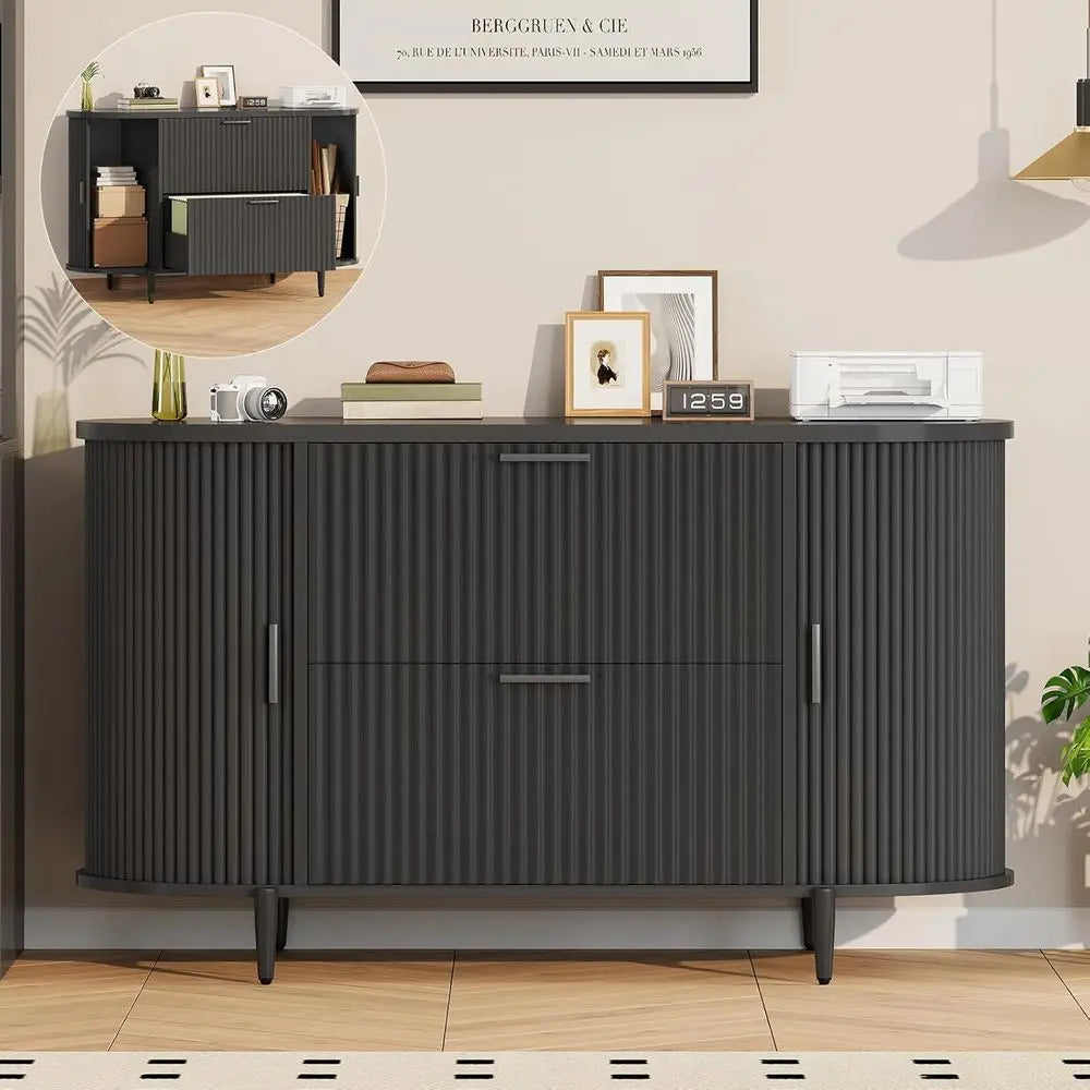 Two-Drawer Filing Cabinet for Home Office