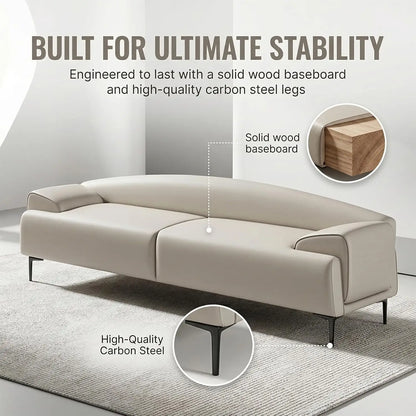 59″ Bench for Bedroom, Bed Benches for Foot of Bed, Ottoman for Bedroom with Soft Armrests, Scratch-Resistant Faux, Customized