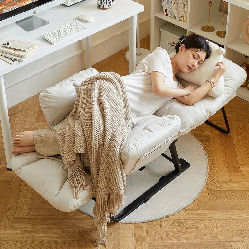 Folding Sofa Chair For Sleeping Lying Nap Lazy Bedroom Home Furniture Office Chairs E-sports Computer Chair Lounge Backrest 2025