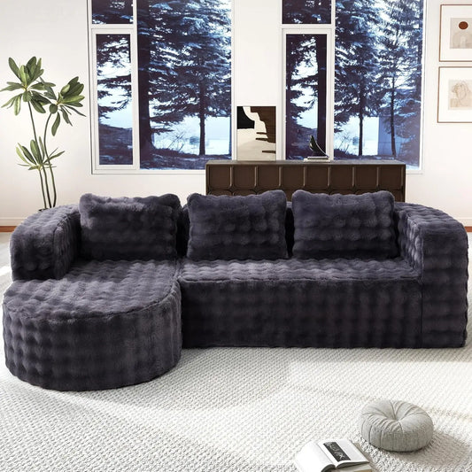 Cloud Modular L Shaped Sectional Sofa For Living Room