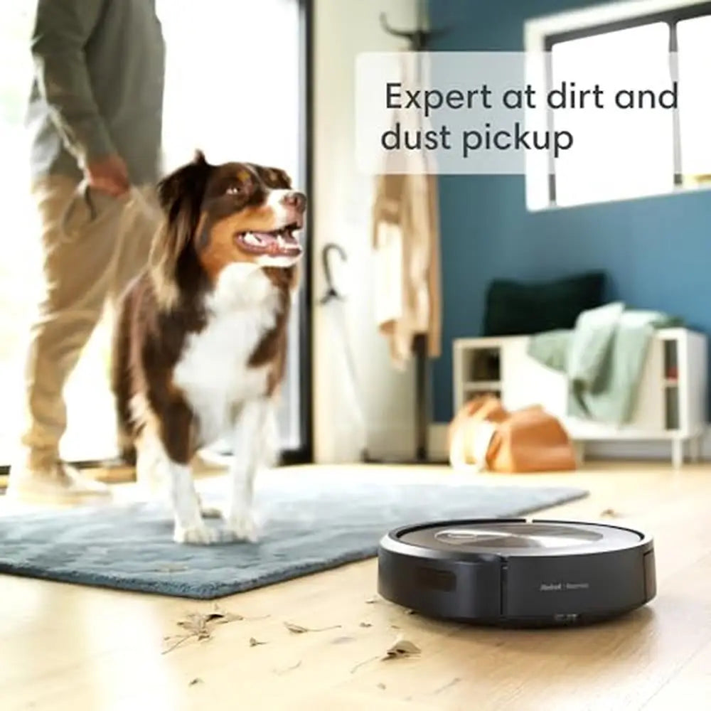 XMSJ Self Emptying Robot Vacuum With Smart Mapping And Pet Mess Detection