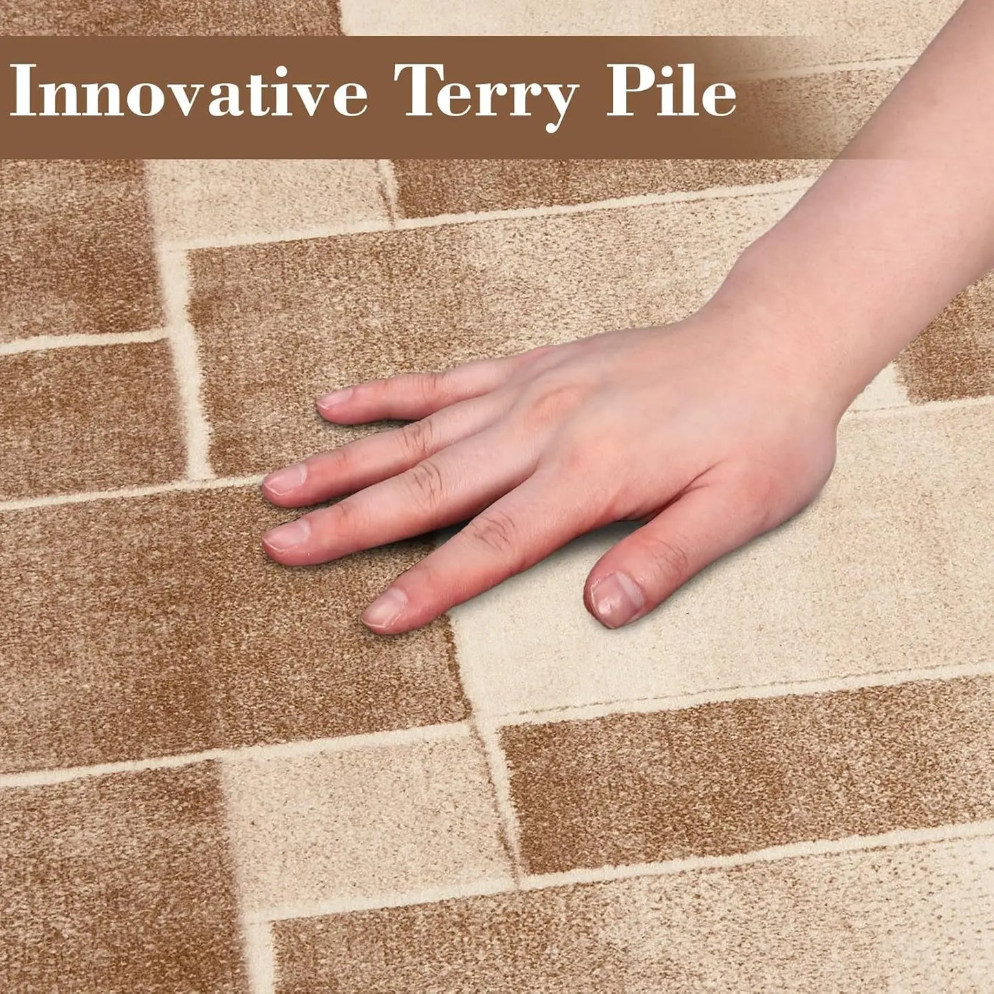 Washable Area Rugs for Living Room Modern Geometric Rug Indoor Floor Cover Accent Carpet for Bedroom Entryway