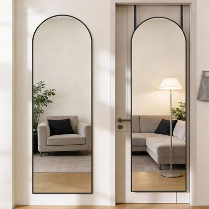 JHK Full Length Wall Mirror With Stand For Home Decor