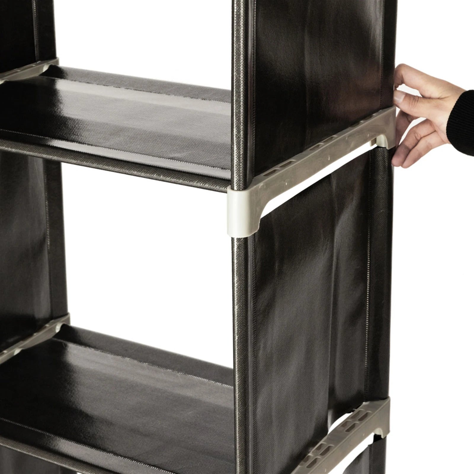 Versatile 3 Tier 9 Compartments Storage Shelf For Organization