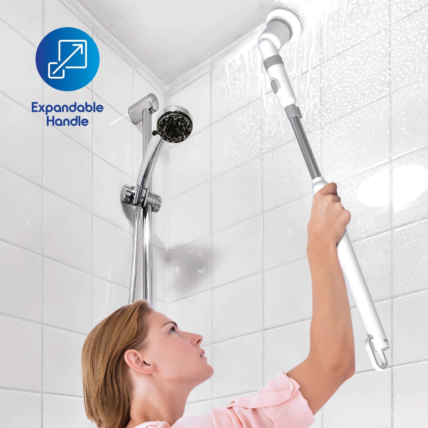 Blossom Electric Spin Scrubber 9 In 1 Cordless Cleaning Brush