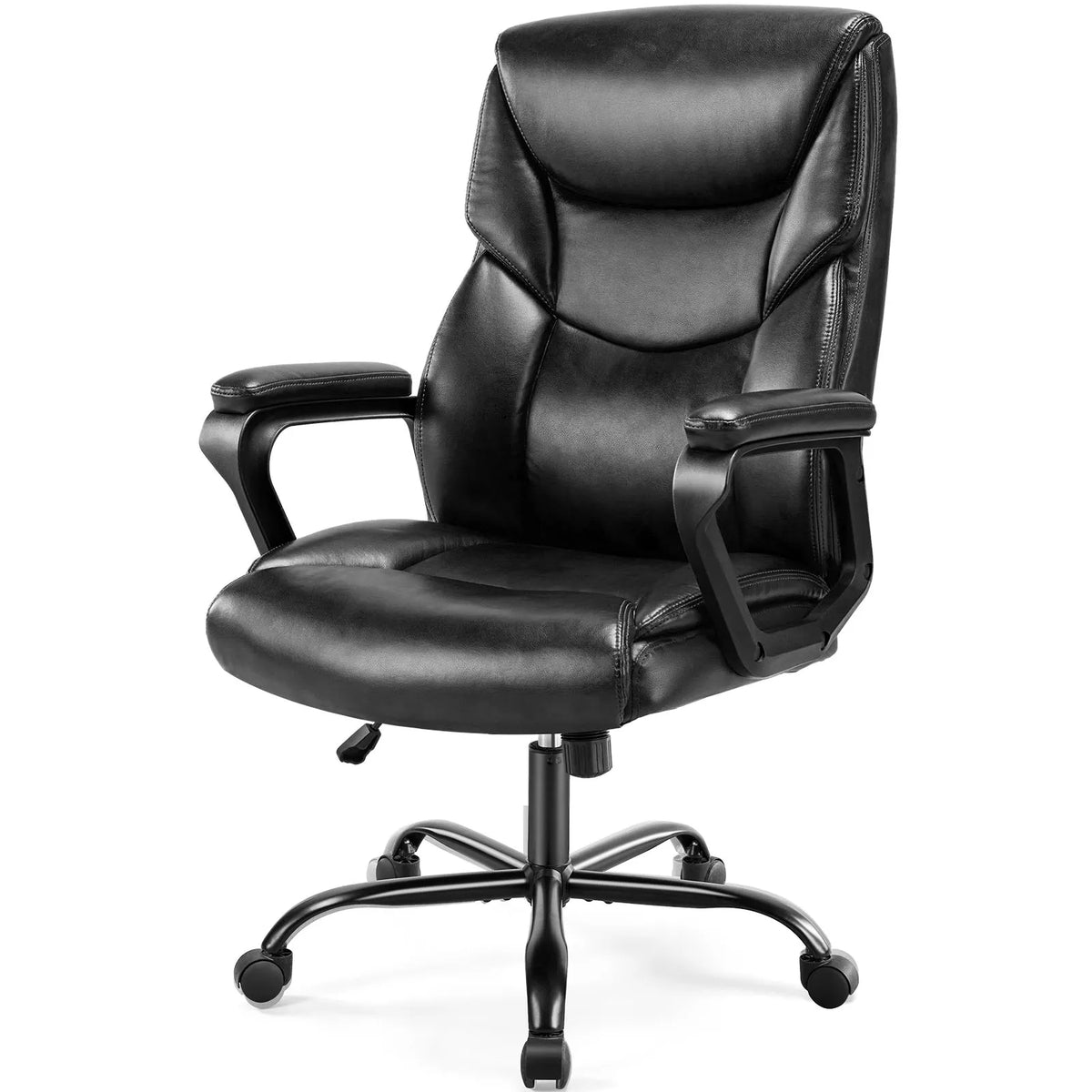 JHK Ergonomic PU Leather Rocking Gaming Chair With Lumbar Support