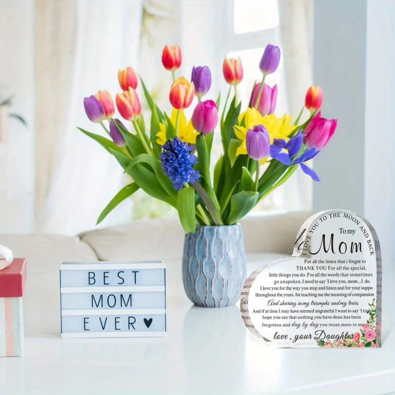 Mom Heart Keepsake - Perfect Birthday &amp; Mother&