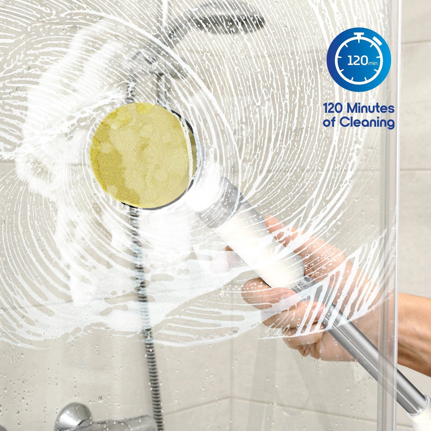 Blossom Electric Spin Scrubber 9 In 1 Cordless Cleaning Brush