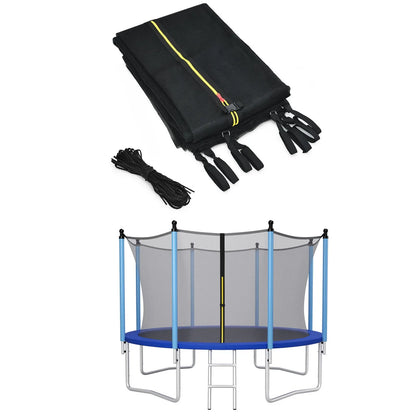 12FT Trampoline Replacement Safety Enclosure Net Weather-Resistant