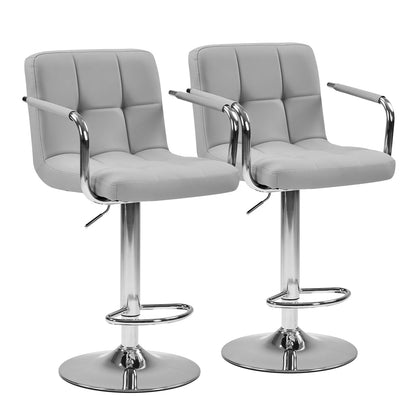 JHK Ergonomic Adjustable Swivel Office Chair With Padded Armrests