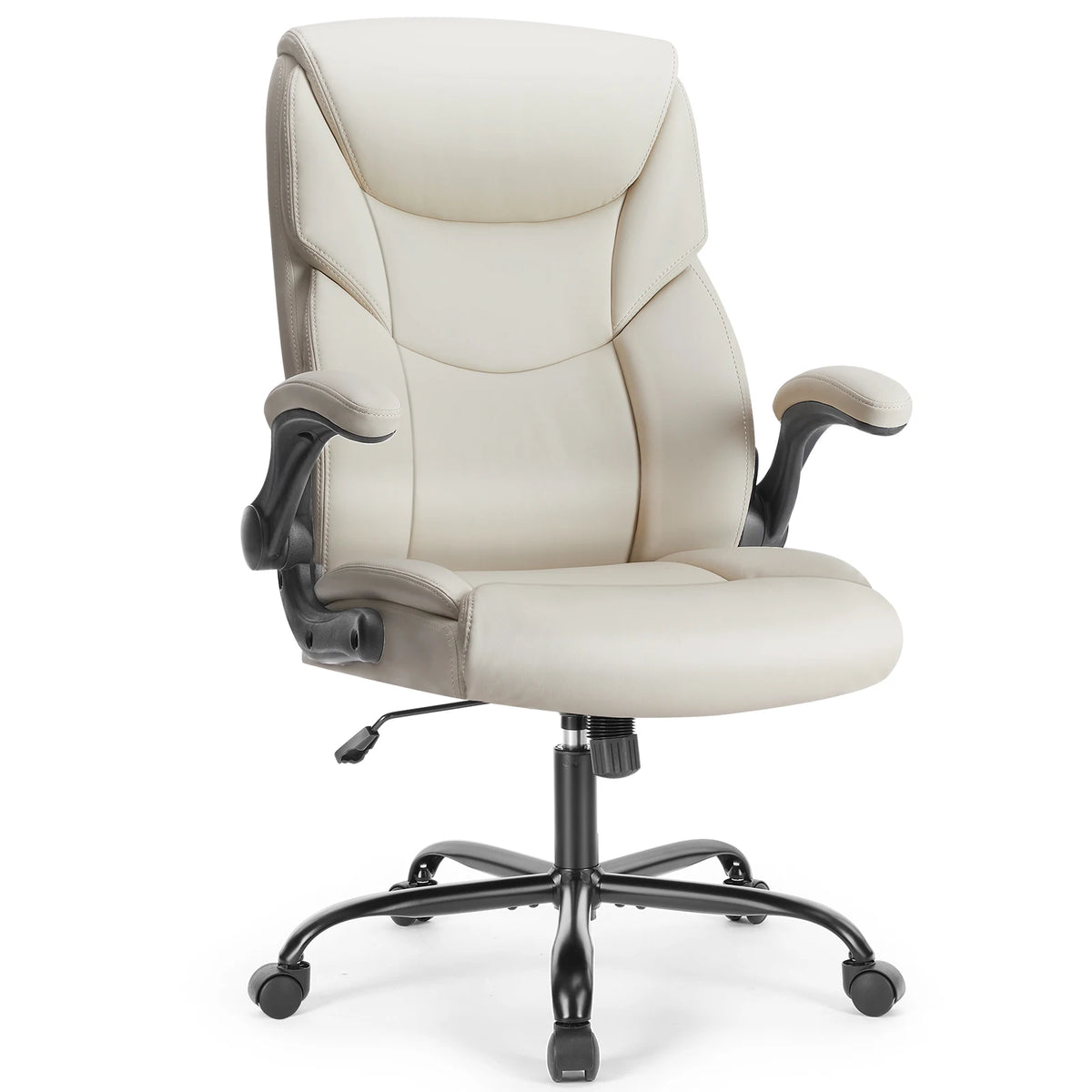 JHK Ergonomic PU Leather Rocking Gaming Chair With Lumbar Support