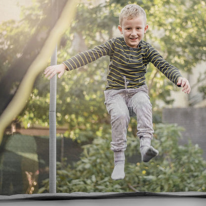 12FT Trampoline Replacement Safety Enclosure Net Weather-Resistant
