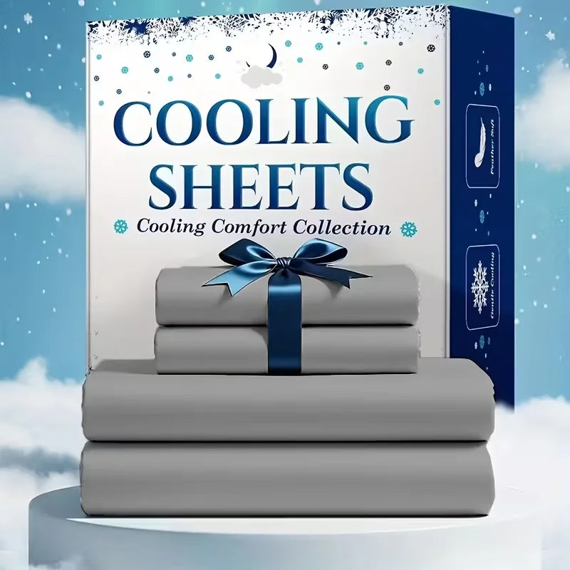 Bamboo Cooling Sheet Set for Kids Breathable Soft Bedding