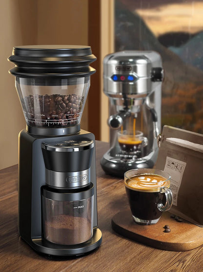HiBREW Automatic Burr Coffee Grinder for Espresso and Pour Over