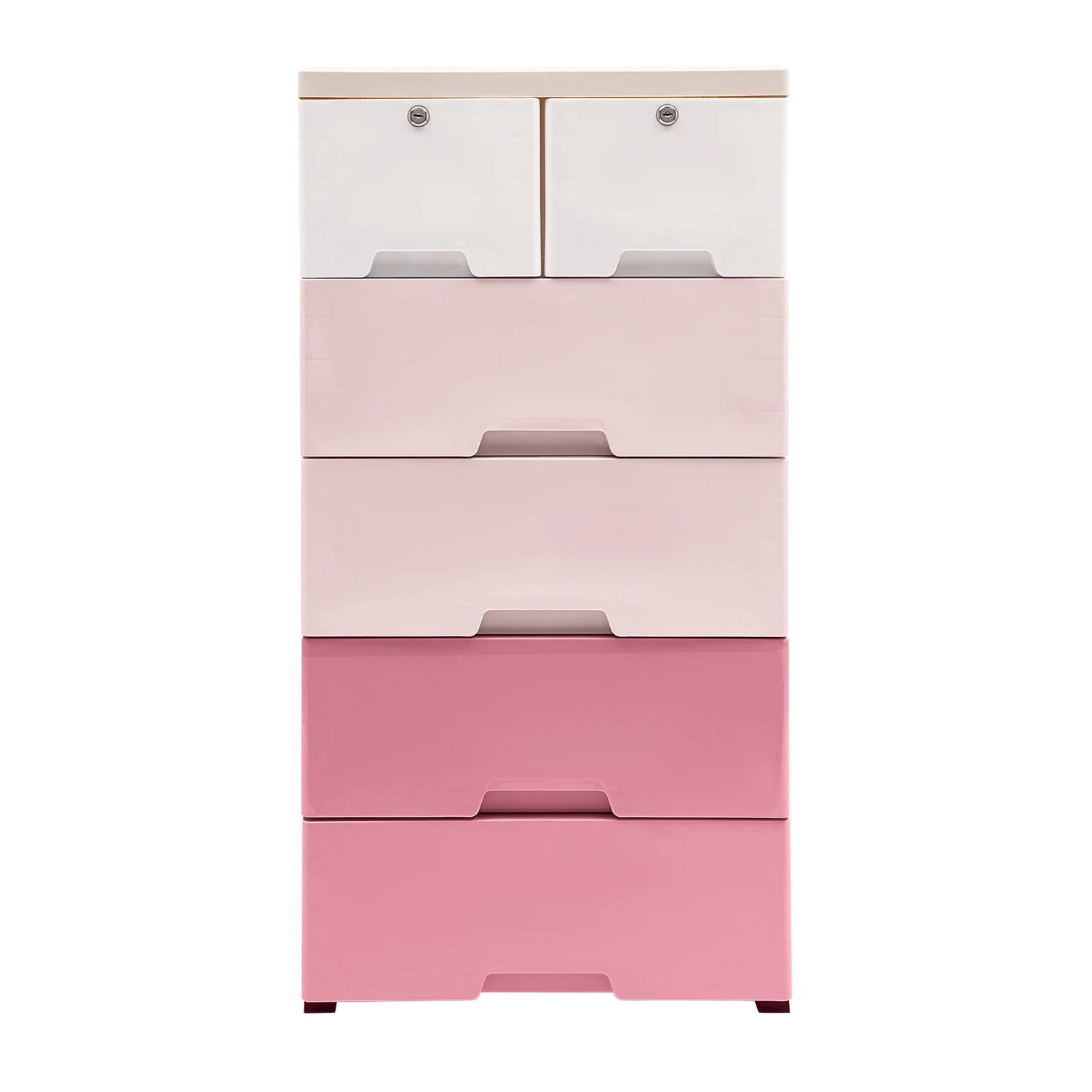 Plastic Drawers Dresser Storage Cabinet with 6 Drawers Closet Drawers Tall Dresser Organizer for Clothes,Bedroom