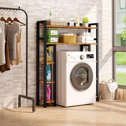 Toilet Storage Cabinet With Paper Holder Stand