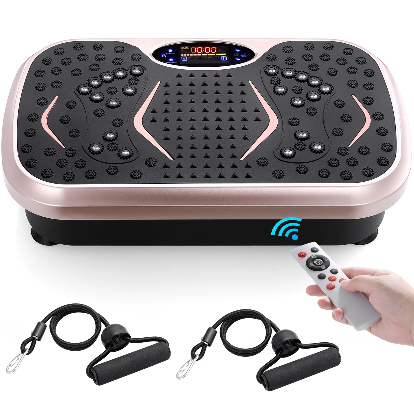 Vibration Plate Exercise Machine, Vibration Plate for Lymphatic Drainage, Whole Body Workout Vibrate Fitness Platform