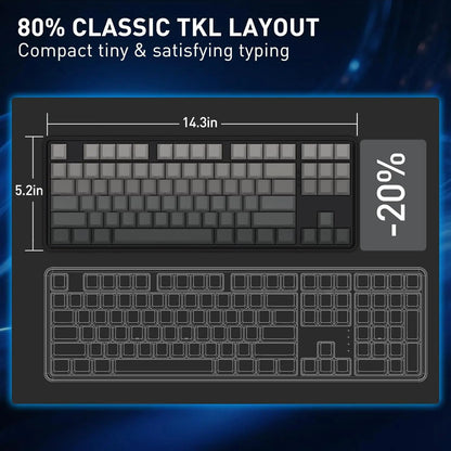 Redragon Rapid Trigger Hall Effect Magnetic Switch Gaming Keyboard