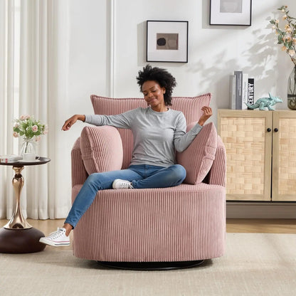 Swivel accent chair,Swivel barrel chair,Reclining armchairs for bedrooms Swivel chair,Upholstered Living Room Chair, Customized