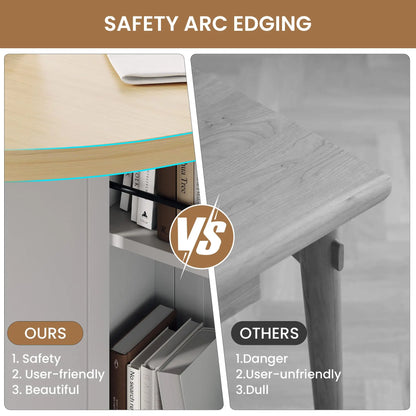 3-in-1 Folding Dining Table With Wine Rack, Drawer &amp; Cup Holders, Drop Leaf Oval Kitchen Table On Lockable Casters For Small Spaces