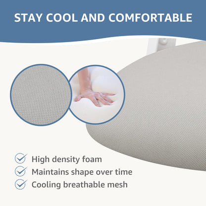 JHK Ergonomic Mesh Office Chair Flip Up Arms Lumbar Support
