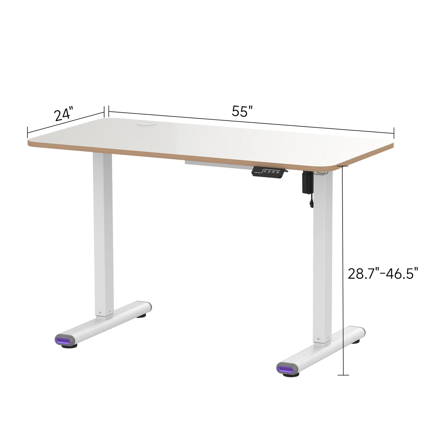 NearHub Electric Height Adjustable Ergonomic Desk Sit Stand Table