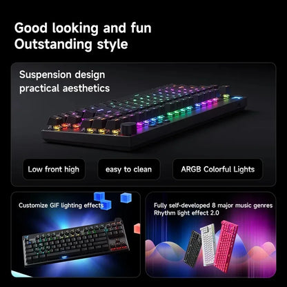 MCHOSE Mix87 Magnetic Switch Wired Mechanical Gaming Keyboard